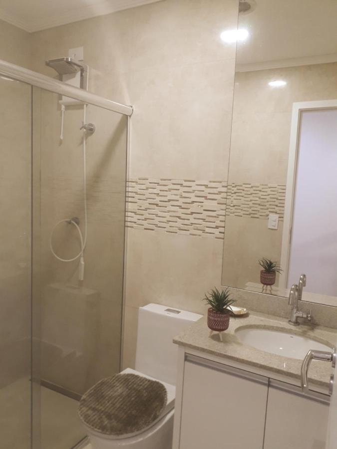 Maravilhoso Apto Vista Mar Jacuzzi Wi Fi Pe Areia Σάντος Εξωτερικό φωτογραφία